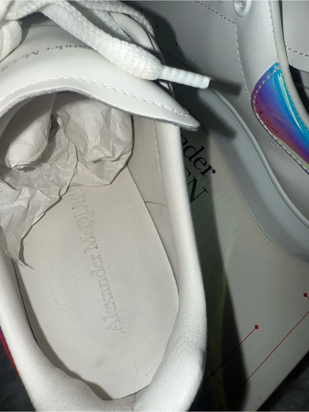 Alexander McQueen sleek white